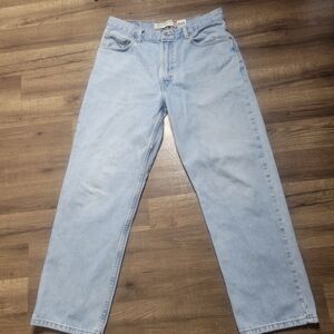Levi's 550 Mens Jeans Size 34x30 Light Wash Denim 100% Cotton